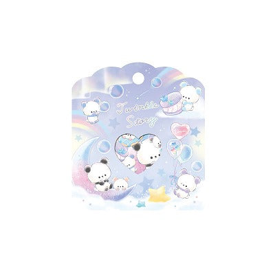 Sticker Flakes Twinkle Story Panda