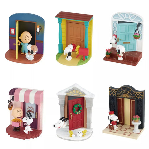 Peanuts Re-Ment Snoopy's Door Story Collection