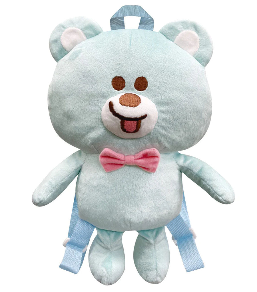 Plush Backpack Blue Bear SWIMMER Original