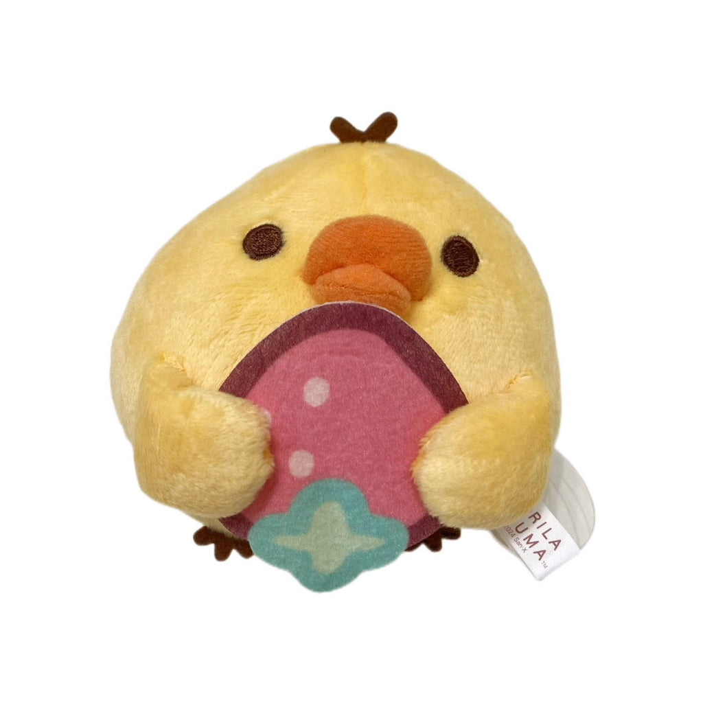 Rilakkuma Strawberry Snack Time Kiiroitori Plush San-X Original