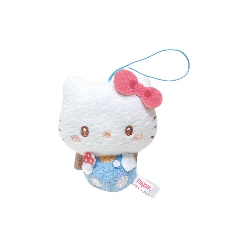 Sanrio Hello Kitty Hanging Plush Poko Poko Mushroom Series