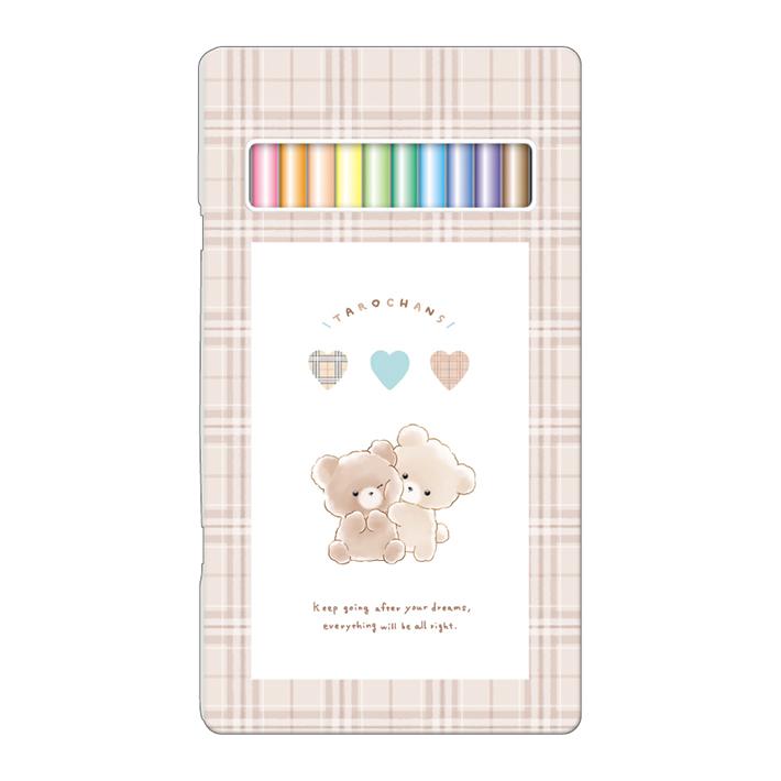 Set of 12 Colored Pencils Tarochan