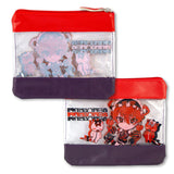 Kurume Collaboration Clear Flat Pouch