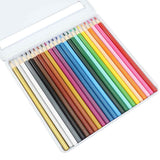 Set of 24 Color Pencils - Pianos and Pandas