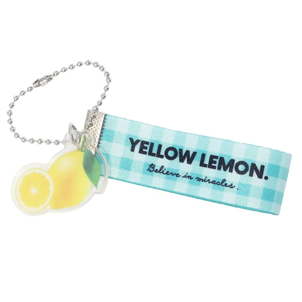 Tape Keychain - Yellow Lemon