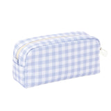 Cubix Pen Case | Blue Plaid