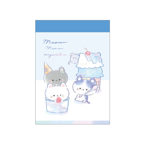 Mini Memo Pad | Meow Meow Nyanko