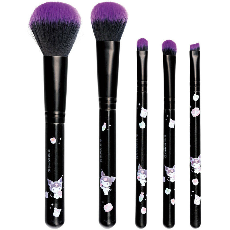 Sanrio Cosmetic Brush Set | Kuromi