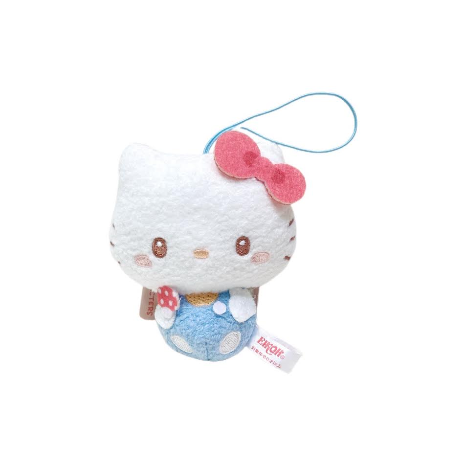 Sanrio Hello Kitty Hanging Plush | Poko Poko Mushroom Series