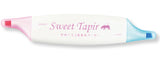 Sweet Tapir Highlighter Pen - Pink/Blue