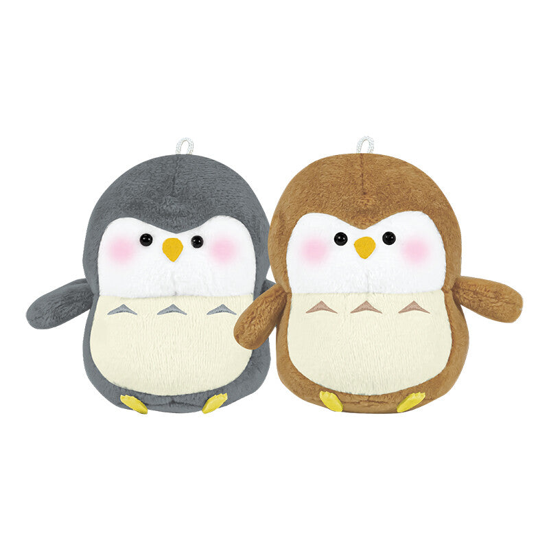 Owl Plush Magnetic Friendship Keychains