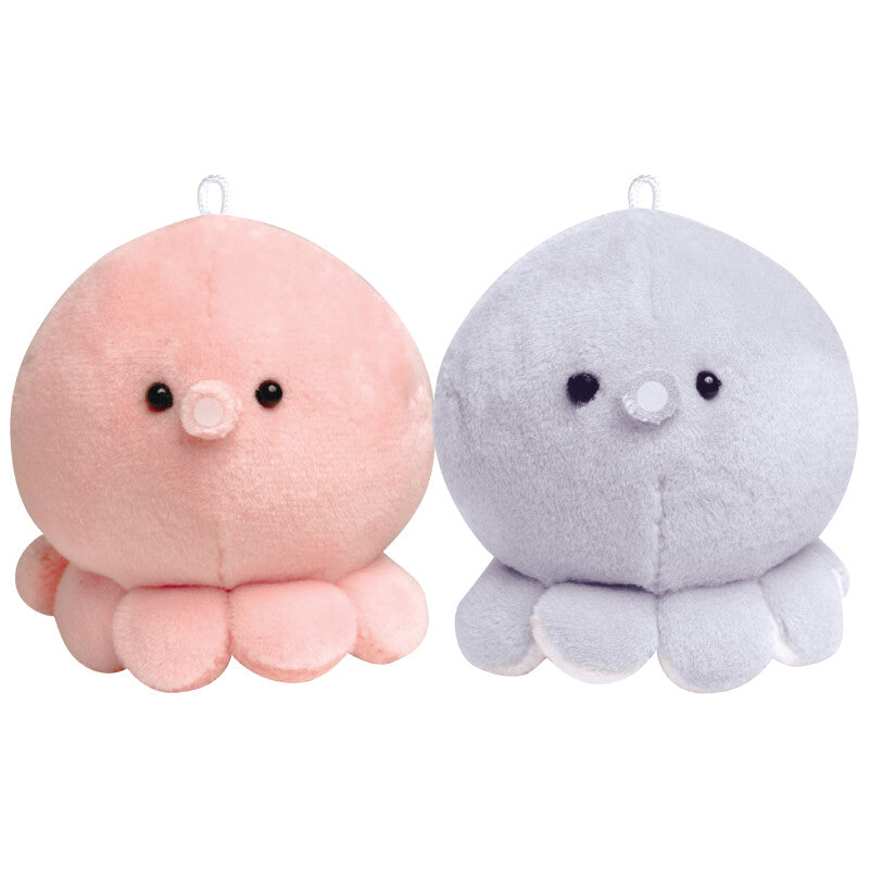 Octopus Plush Magnetic Friendship Keychains