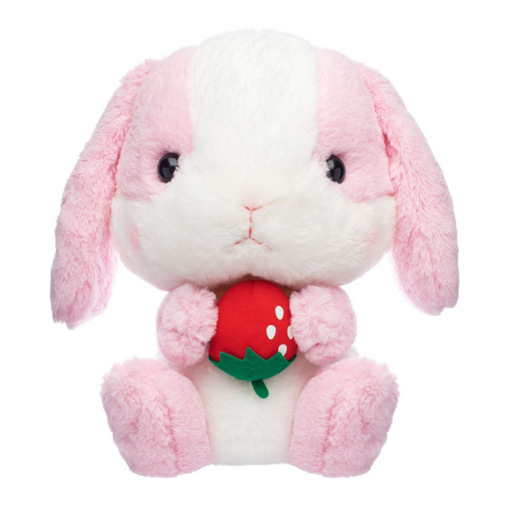 Amuse Loopy Bunny Pink Milk-Chan Strawberry Plush – Daisuki Pop