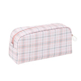 Cubix Pen Case Plaid Pink