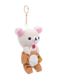 Rilakkuma Kigurumi Series Korilakkuma Plush Keychain | San-X Original