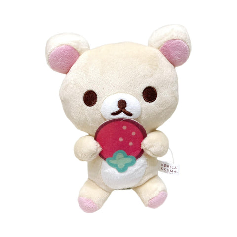 Rilakkuma Strawberry Snack Time Korilakkuma Plush San-X Original