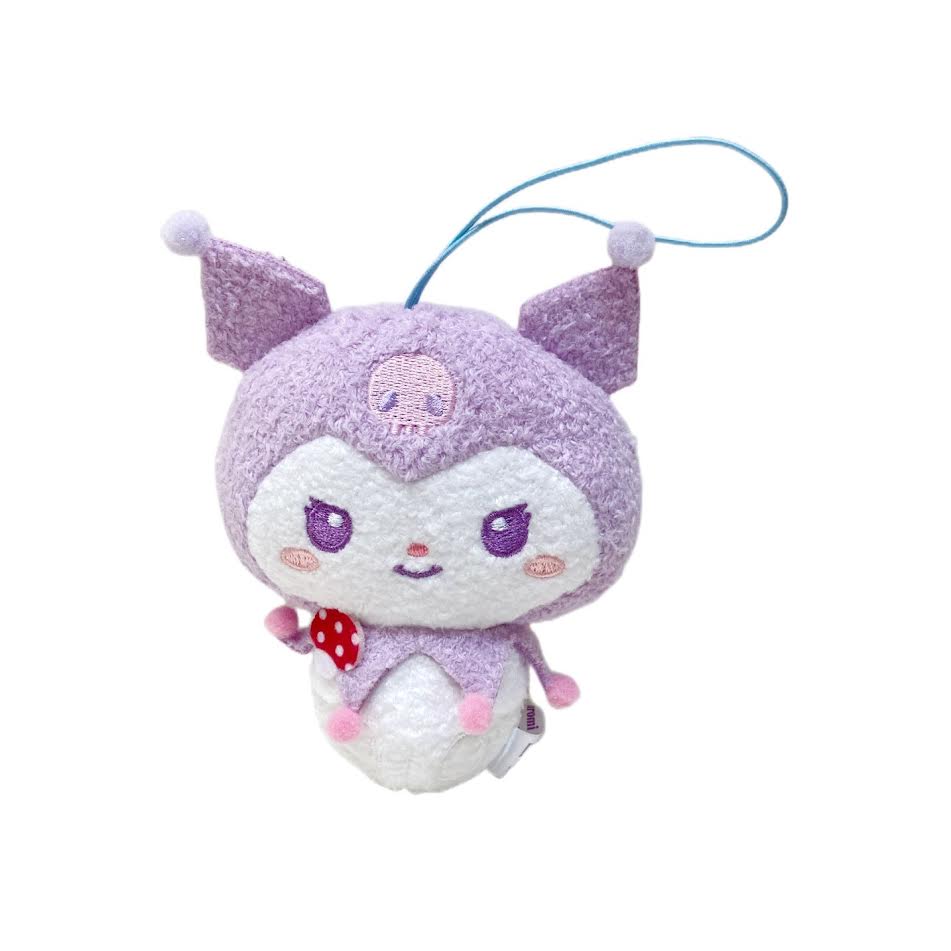 Sanrio Kuromi Hanging Plush Poko Poko Mushroom Series