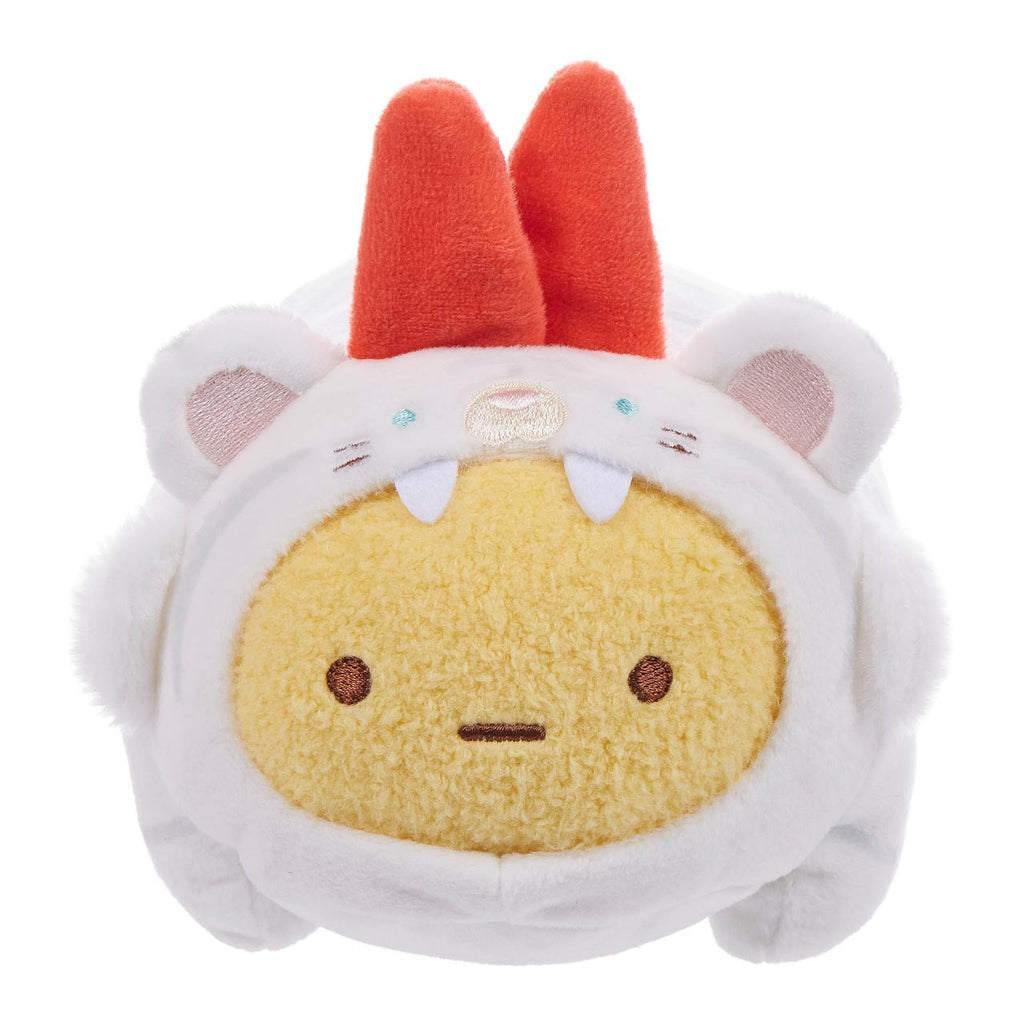Ebifurai No Shippo White Tiger Sumikkogurashi Jungle Series Plush