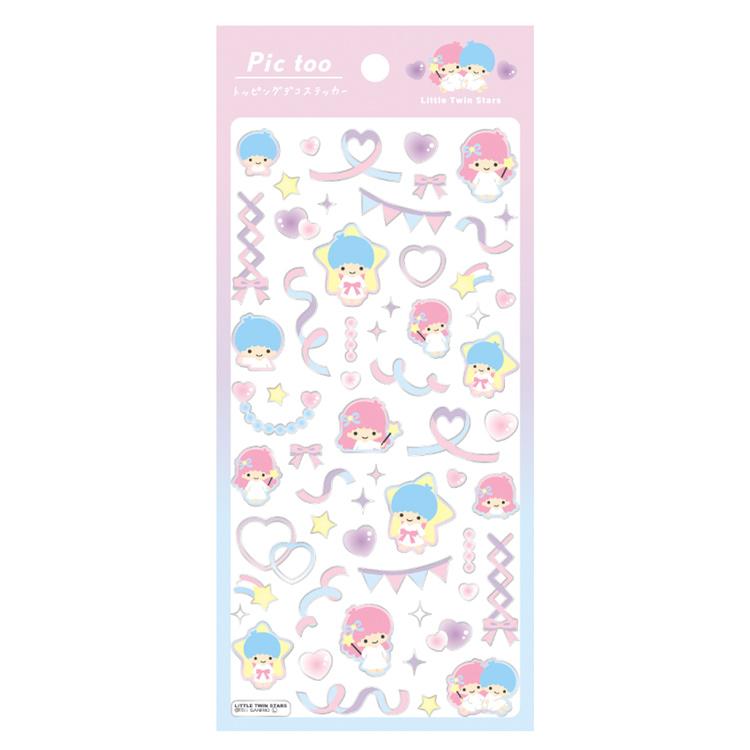 Sanrio Sticker Sheet - Little Twin Stars