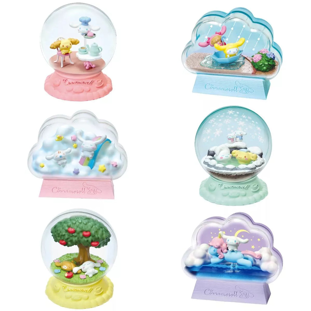 Sanrio Re-Ment Cinnamoroll Terrarium Collection Fluffy Happy Days