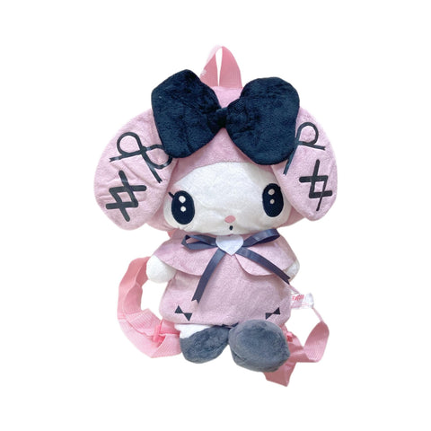 Sanrio Plush Backpack Midnight Melokuro Series | My Melody