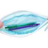Aqua Blue Tapioca Pencil Pouch