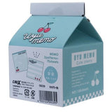 Uyu Memo Pad Milk Carton | Sweet Fruits Cute Cherry