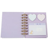 LuvTube Mini Spiral Bound Sticky Note Book