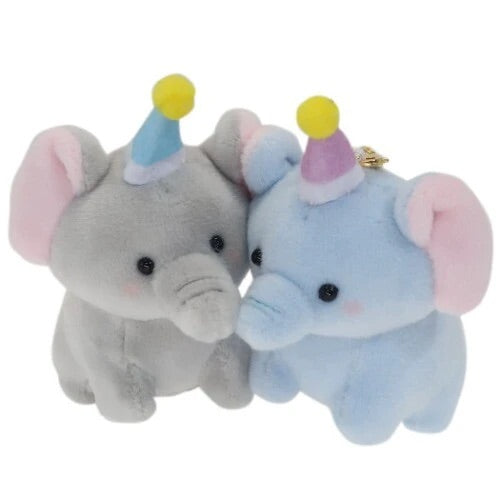Elephant Mochi Plush Magnetic Friendship Keychains