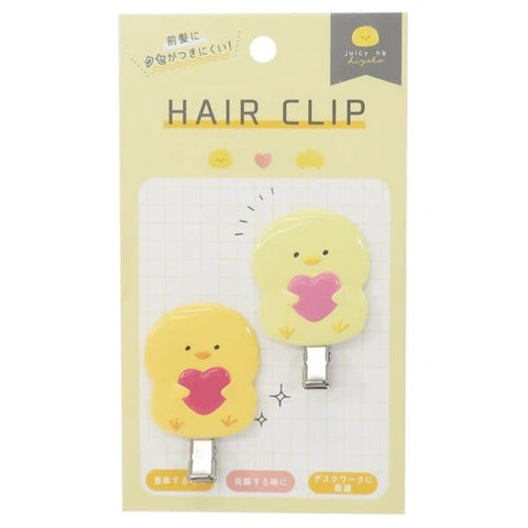 Chicks 3-D Hair Clip 2pk